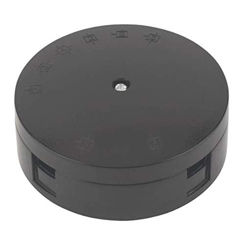 30A 3-Terminal Heavy Duty Junction Box (Black)