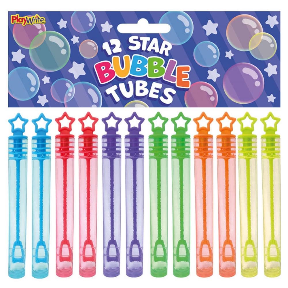 Star Party Bubble Tubes (Pack of 12)