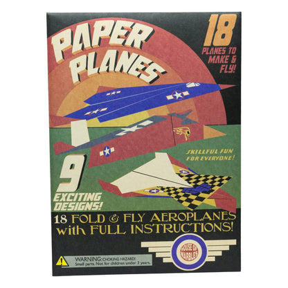 House of Marbles Paper Airplane Kit - Includes 18 Paper Airplanes!